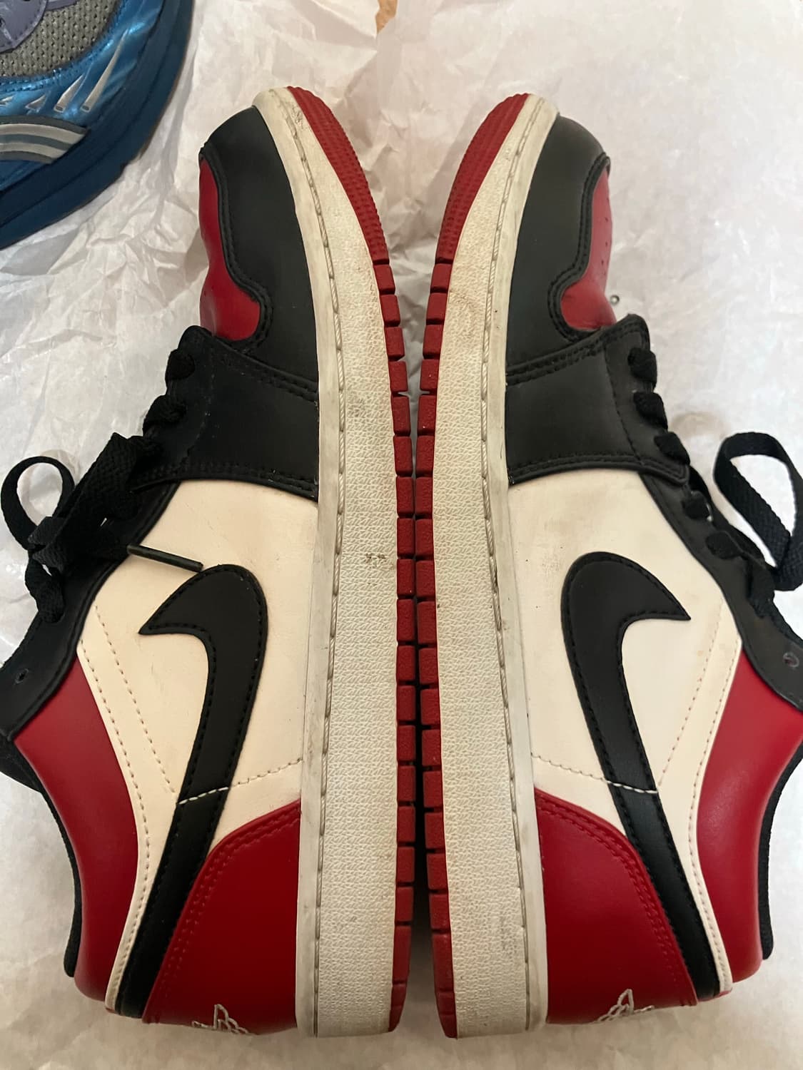 조던 1 로우 브레드 토 270 상품이미지4