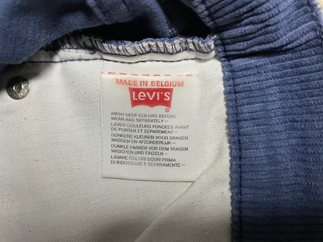 28) 90s 리바이스 631 코듀로이 팬츠(벨기에제)RRL&LVC&폴로 상품이미지4