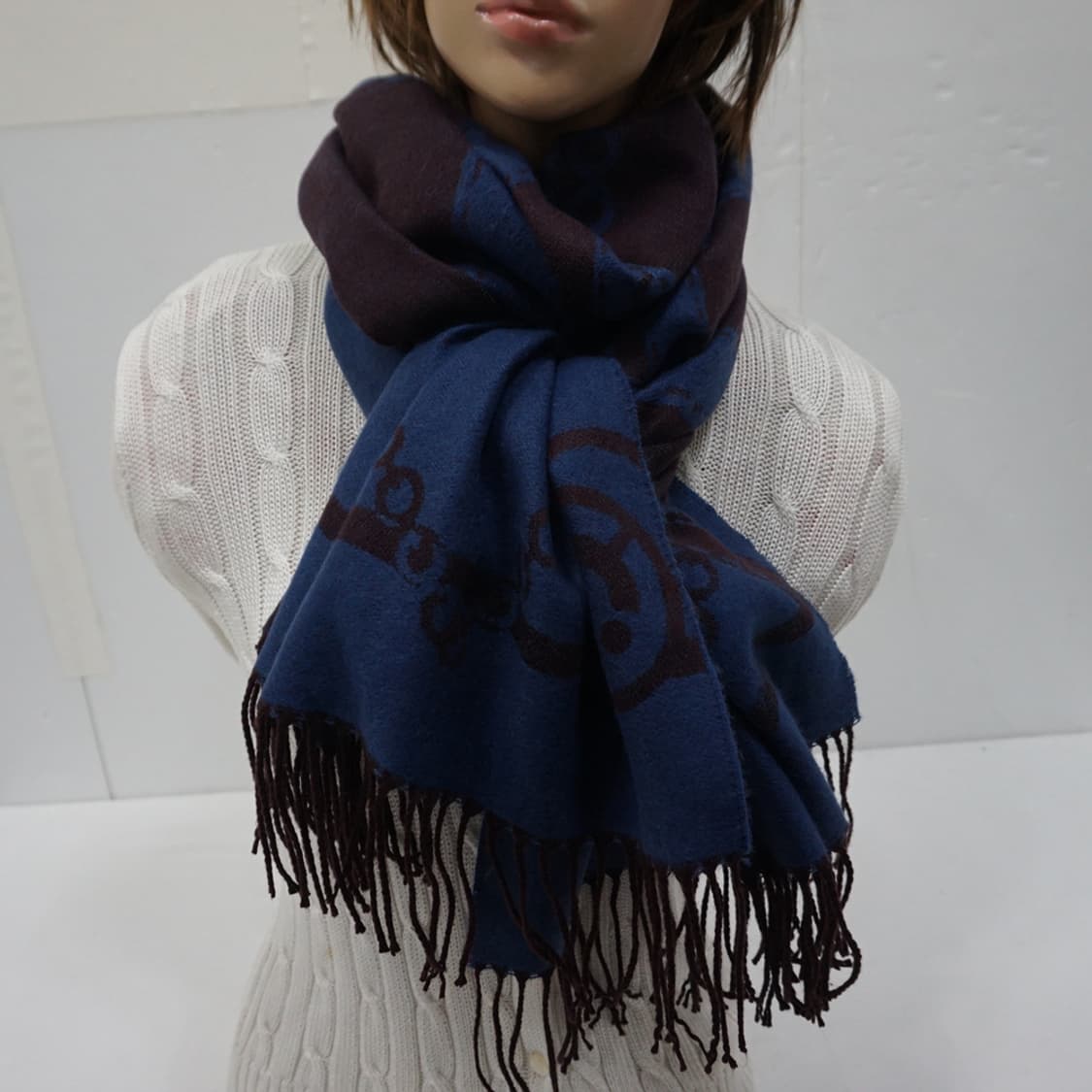 밀라숀 양면 숄 머플러 목도리 대형 빅사이즈 새제품 사랑봉봉 상품이미지3