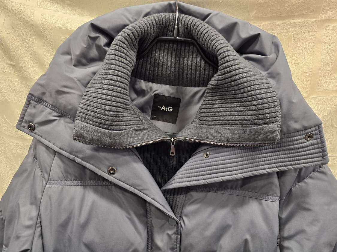 거의새거) 더엣지 니트집업 구스 푸퍼다운 패딩 55~66 상품이미지2