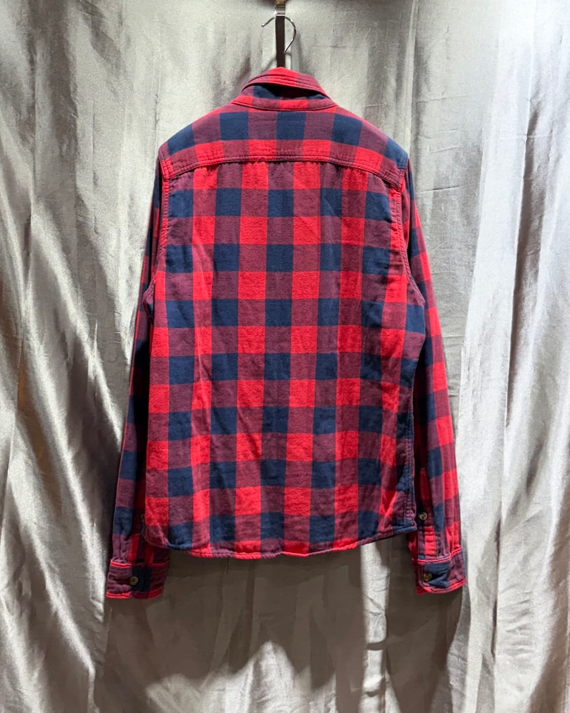 M 아베크롬비 미들웨이트 체크 원포켓 셔츠 상품이미지3