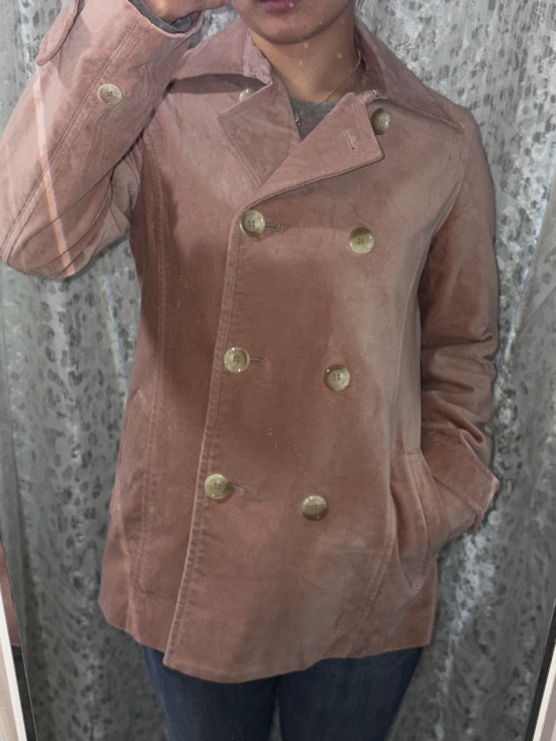 Pink velvet jacket 상품이미지4