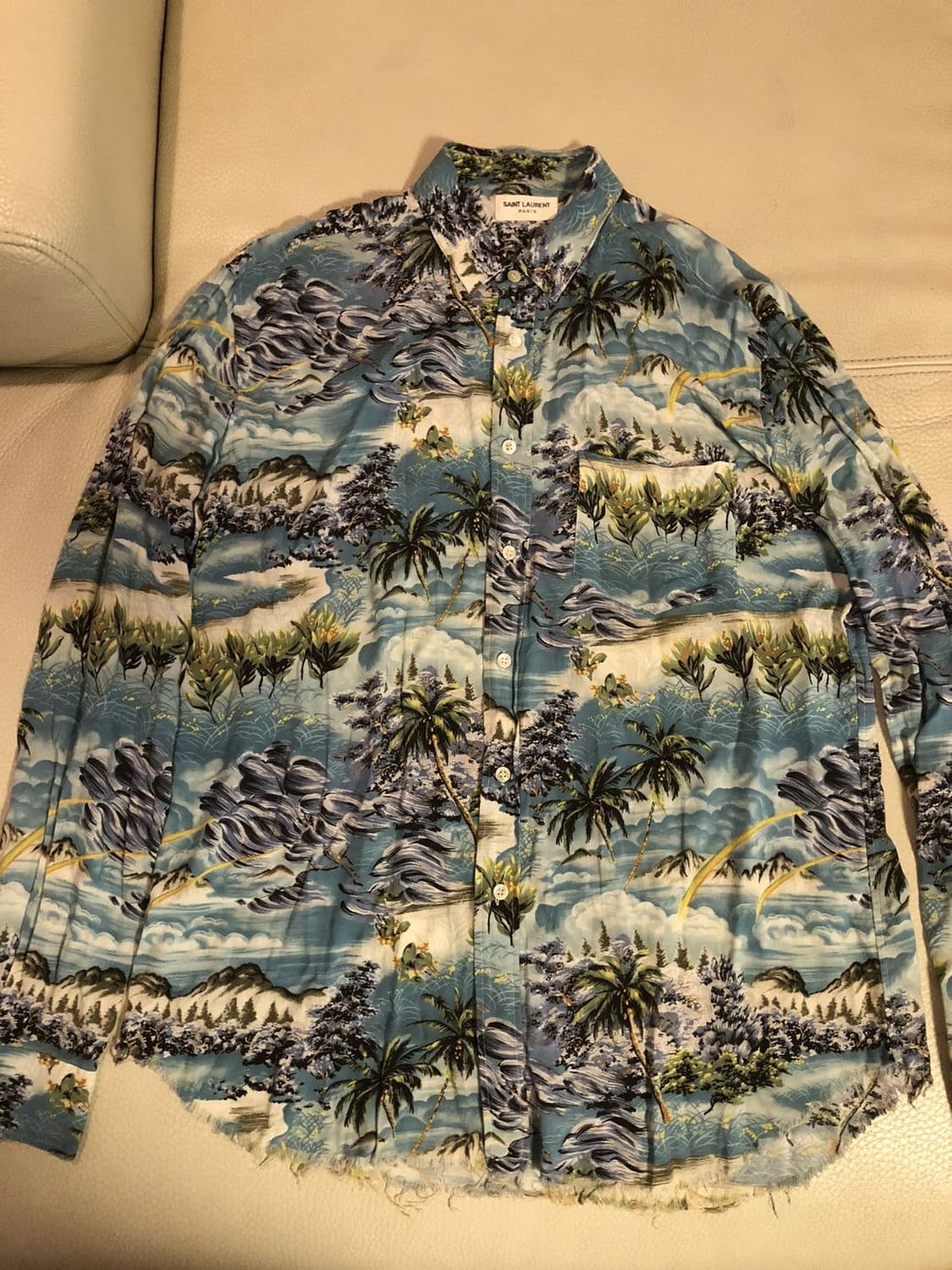 [지드래곤님 착용] 생로랑 16ss 서프사운드 셔츠 상품이미지3