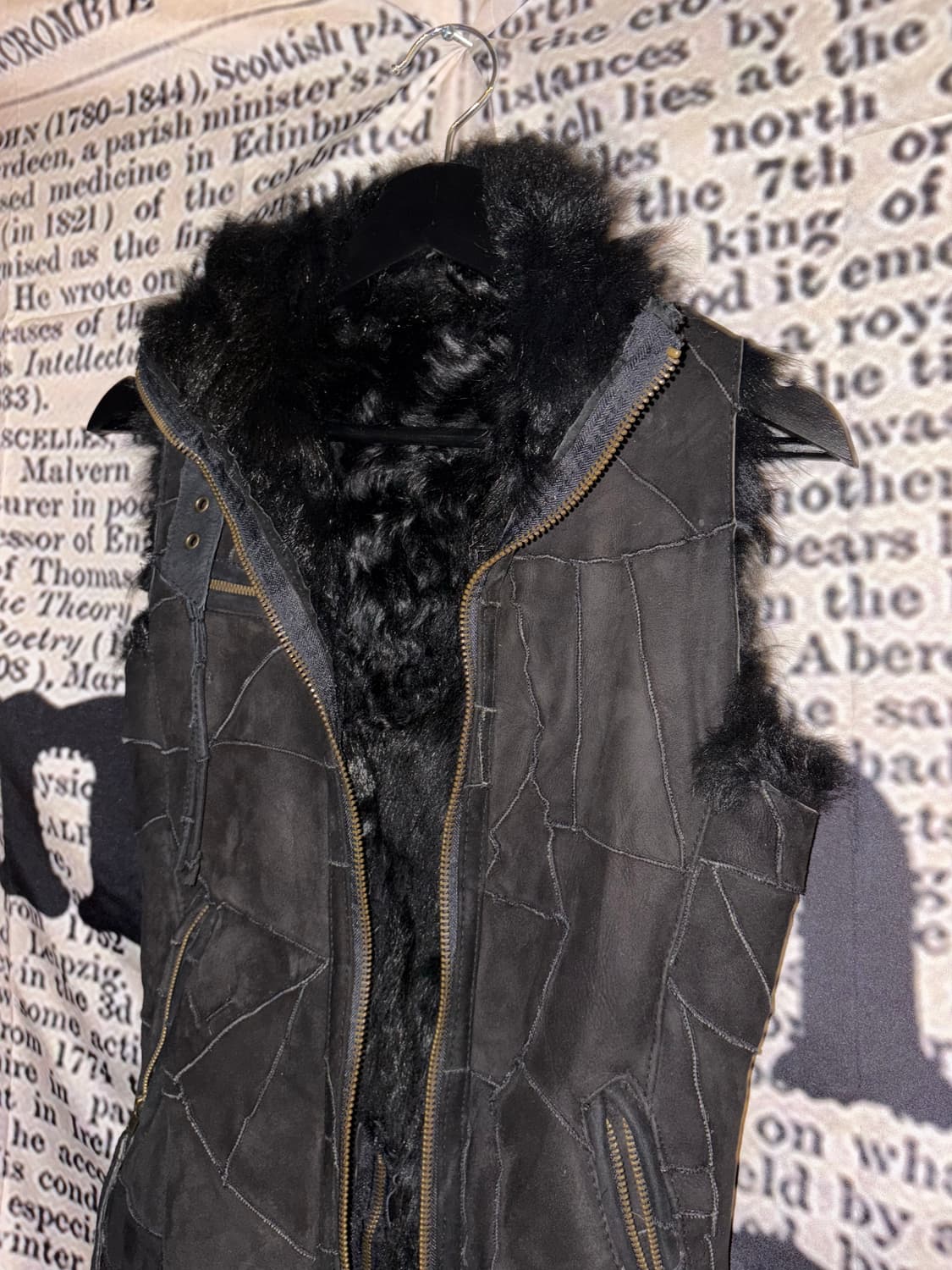 Vkei suede vest  상품이미지2