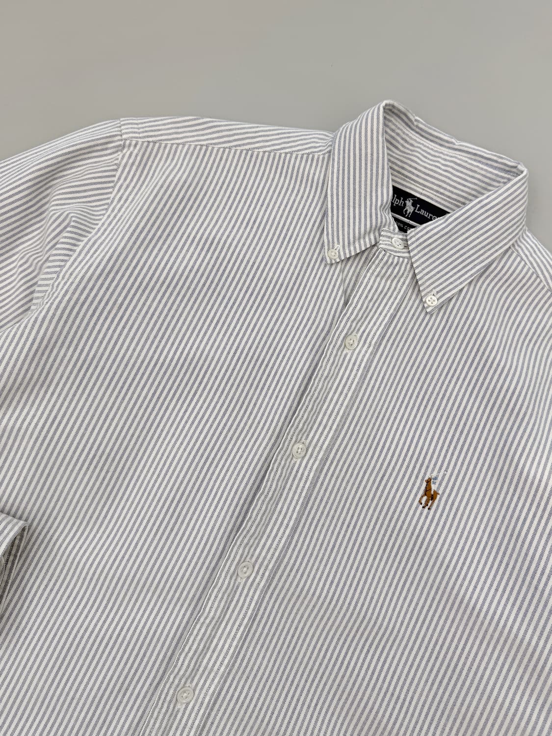 폴로 랄프로렌 루즈핏 스트라이프 셔츠 상품이미지4