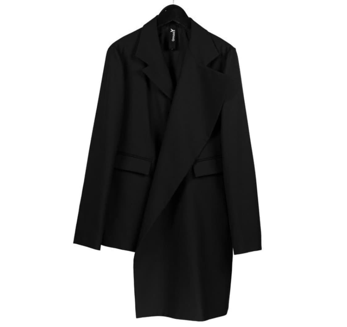 요지야마모토 ground y 비대칭 자켓 구해요 상품이미지1