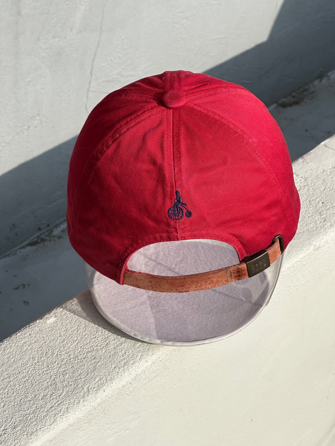 [M-L] 90s 빈폴 로고 레드 볼캡 모자 상품이미지4