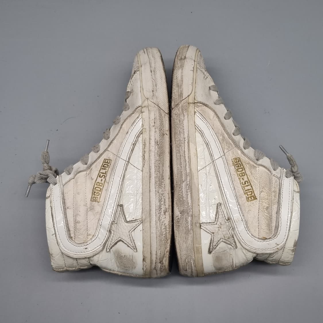 골든구스 슬라이드 하이탑37 스니커즈240 상품이미지5