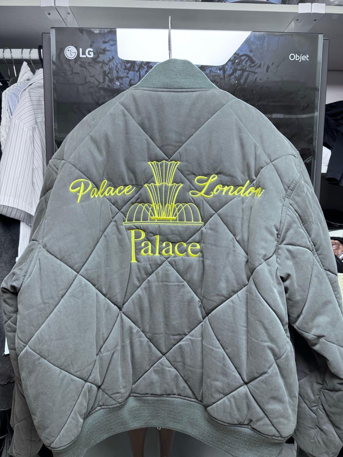 (중고/XL) 팔라스 21ss 런던 다이아몬드 봄버 블랙 XL 상품이미지7