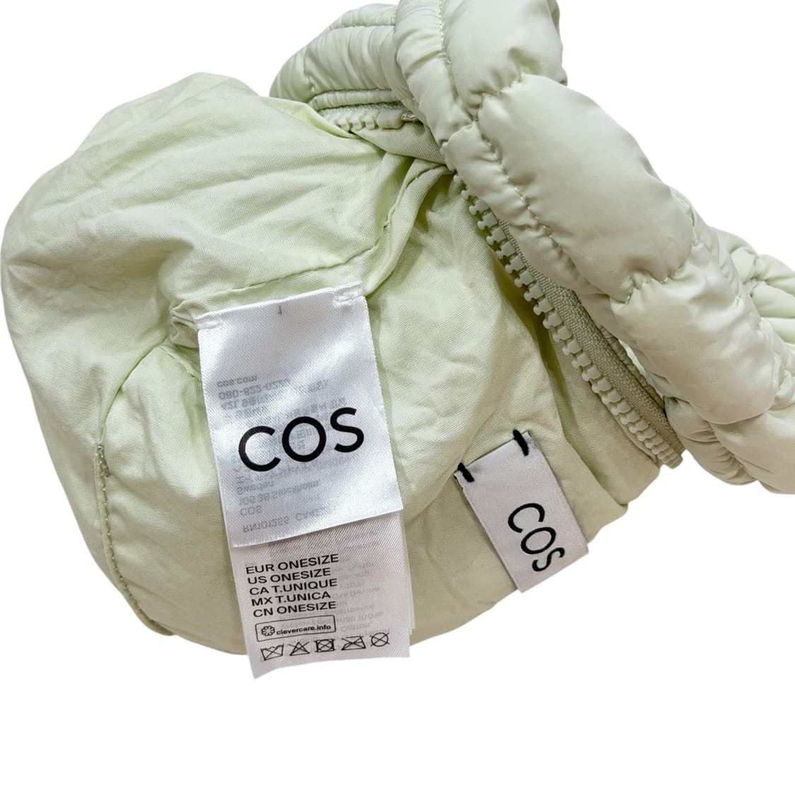 COS 코스 퀼티드 마이크로백 가방 애플 그린 민트 상품이미지5