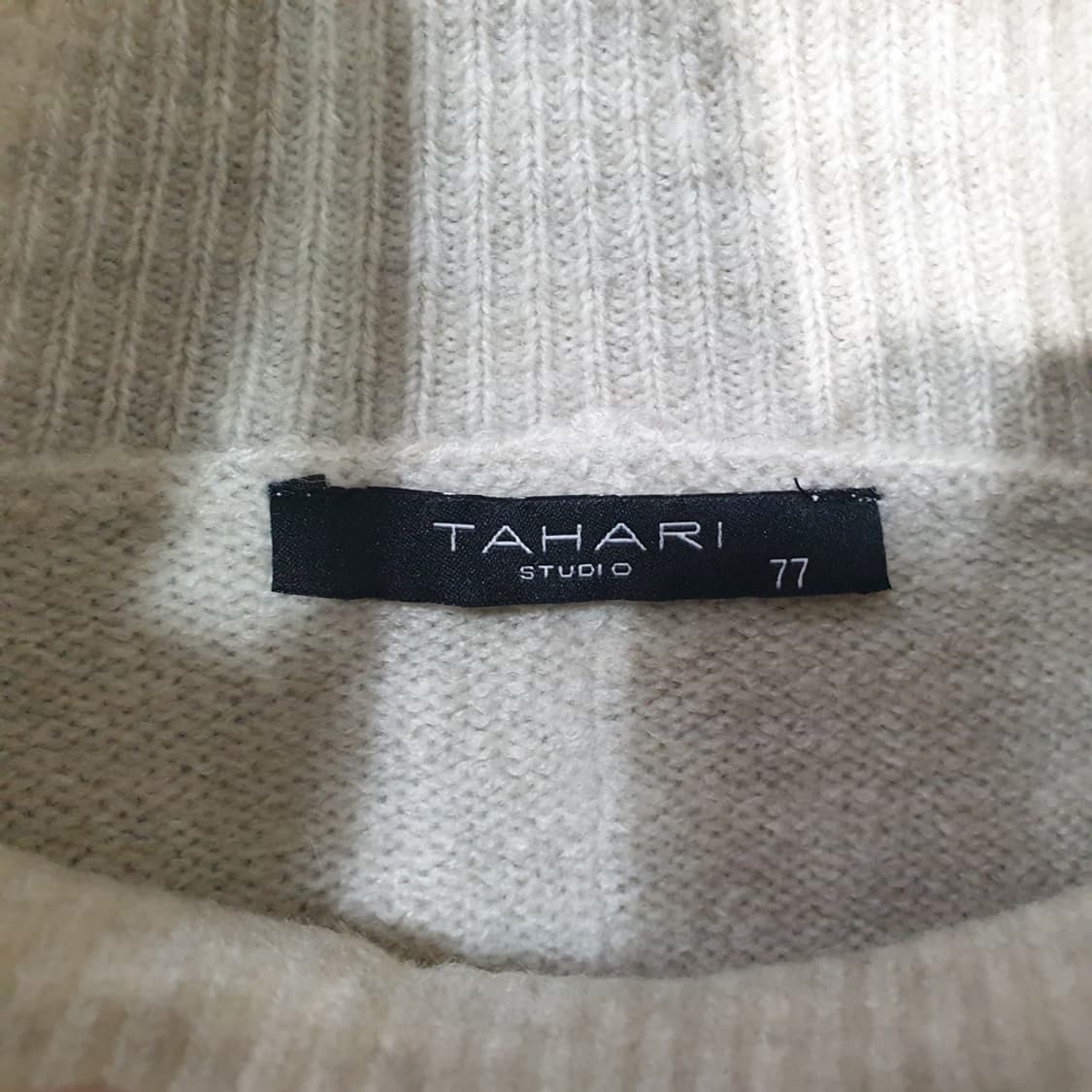 타하리 TAHARI 모크넥 울니트 77 상품이미지5