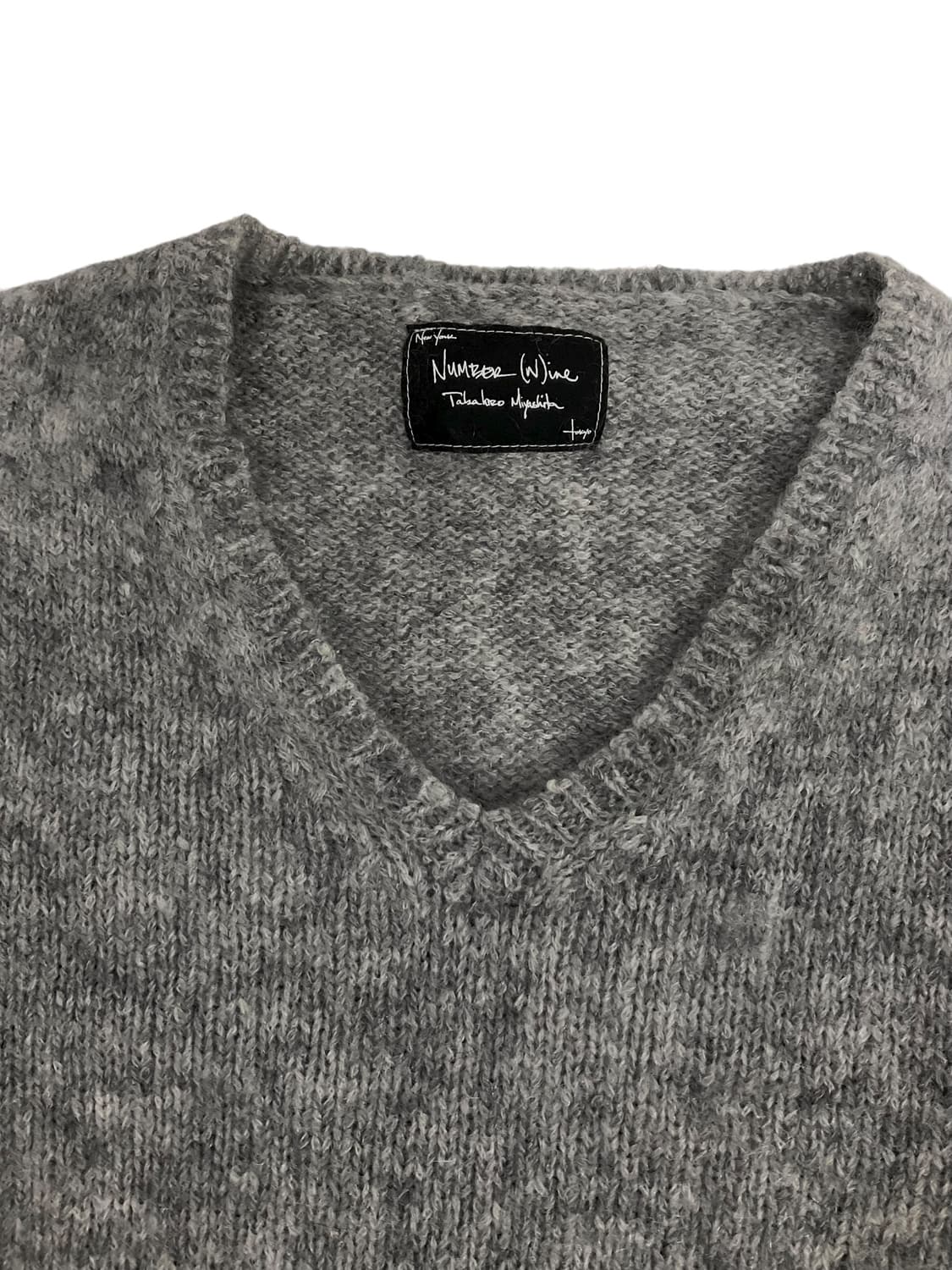 넘버나인 AW09 그런지 니트 상품이미지4