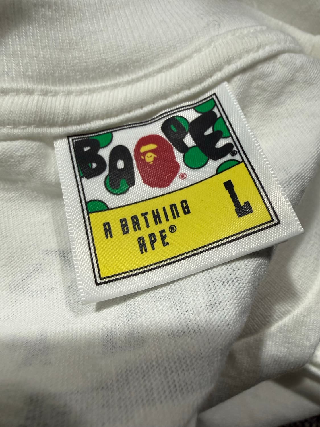 Bape 베이프 재팬 카모 빅사루 반팔 상품이미지4