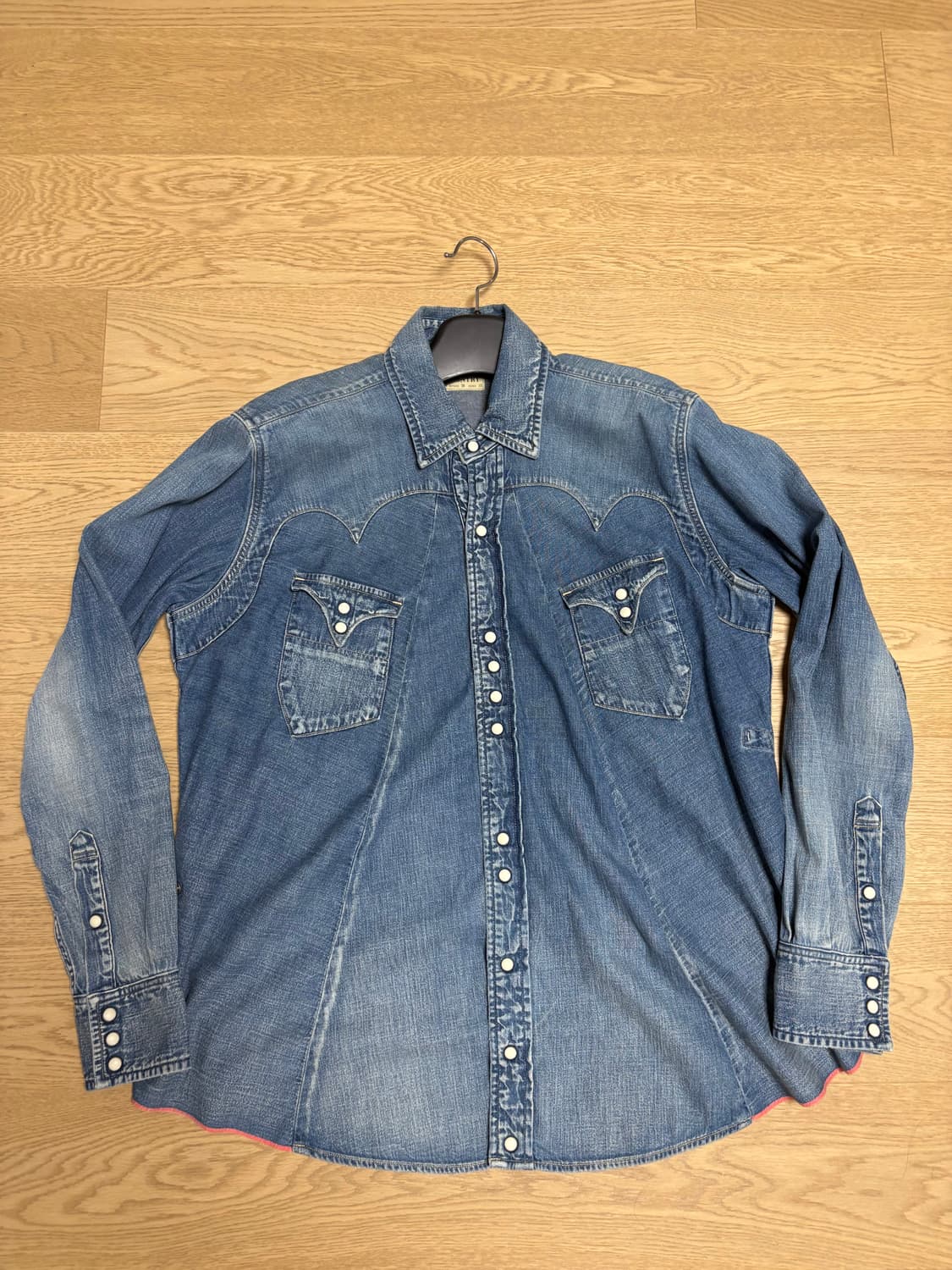 캐피탈 데님 셔츠 3사이즈 상품이미지3