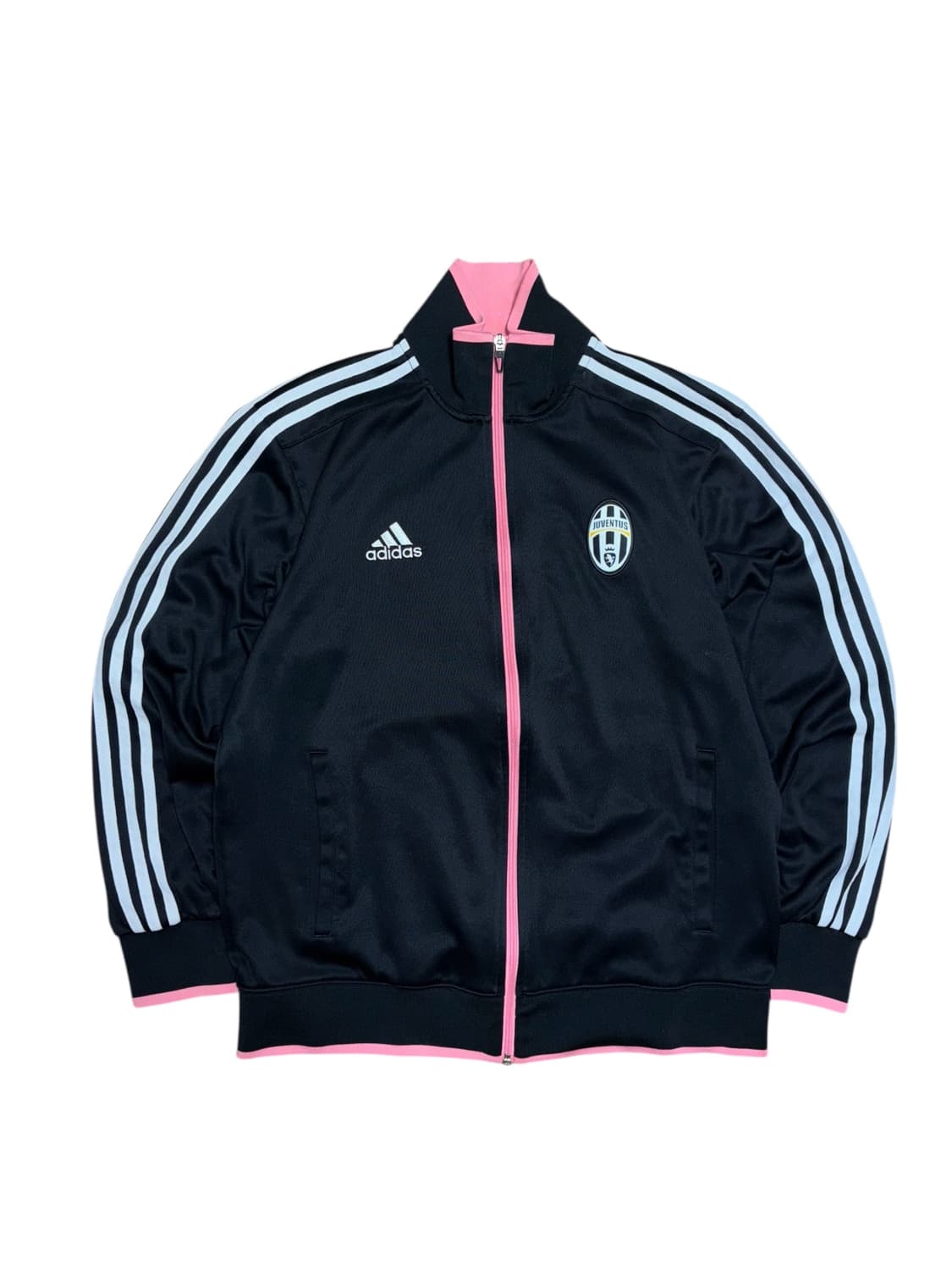 아디다스 레어 블랙 핑크 유벤투스 져지 트랙탑 상품이미지2