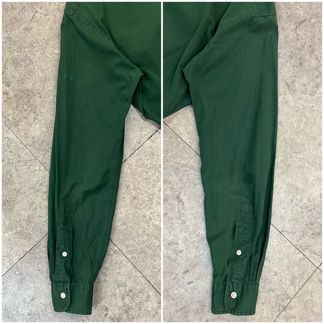 폴로 랄프로렌 클래식핏 셔츠 그린 S #csz3948 상품이미지9