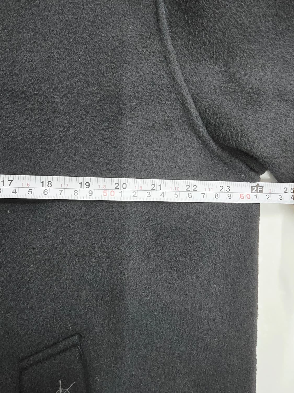 입생로랑 캐시미어 발마칸  코트95 상품이미지7