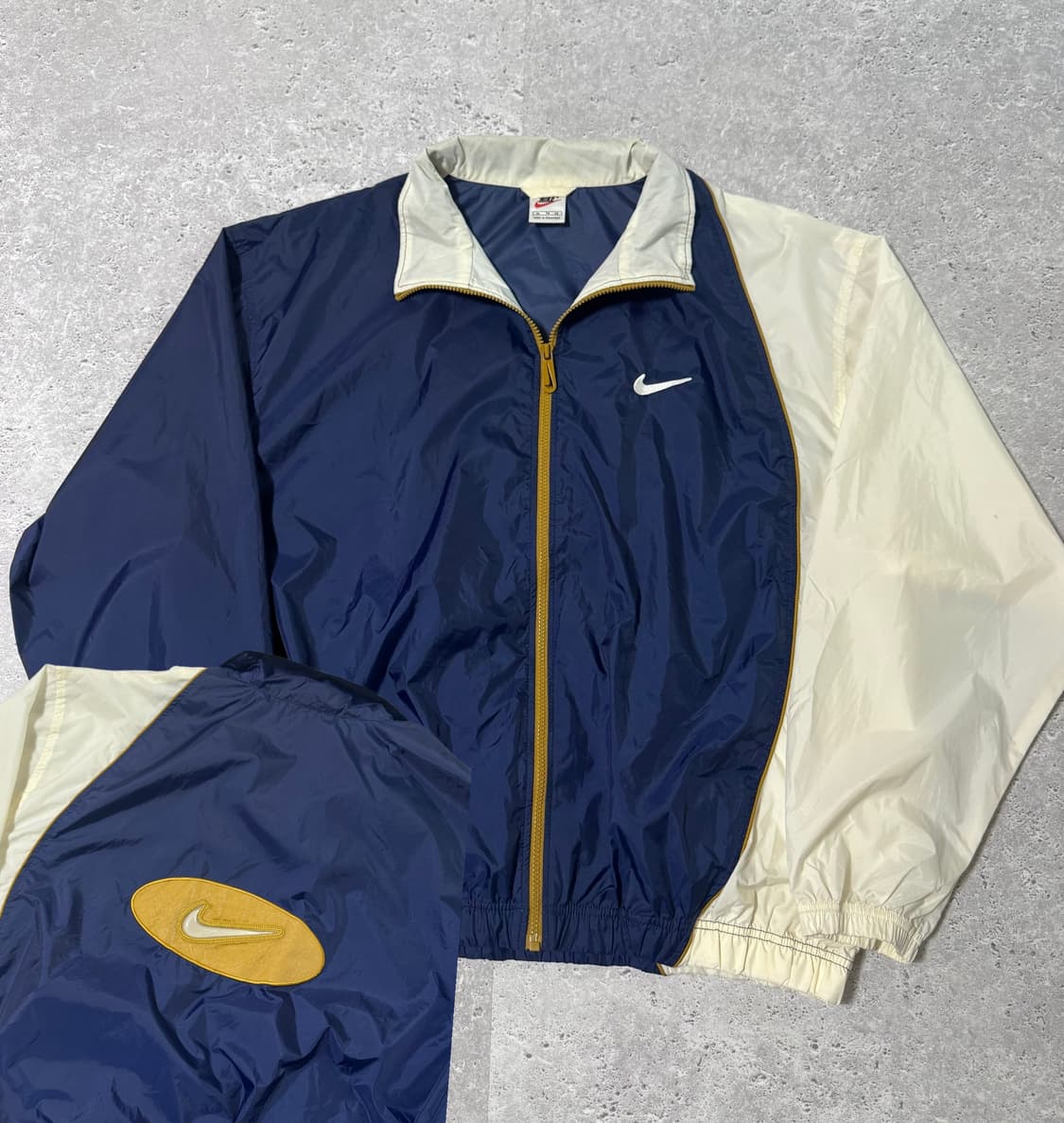 XL 나이키 빅로고 90s 올드스쿨 빅로고 오버핏 바람막이 자켓 상품이미지1