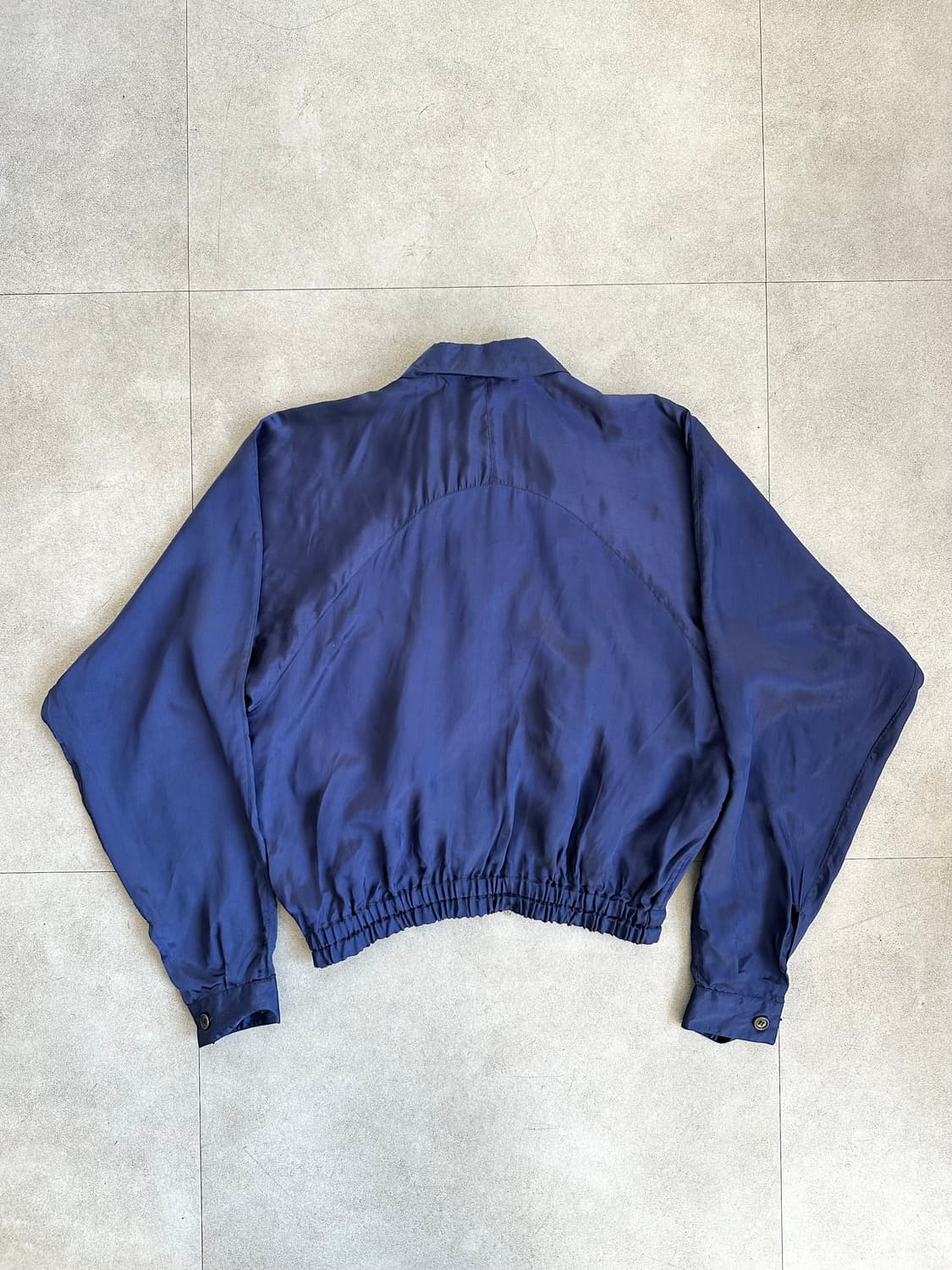 드리스 반 노튼 레이온 블루종 자켓 상품이미지5