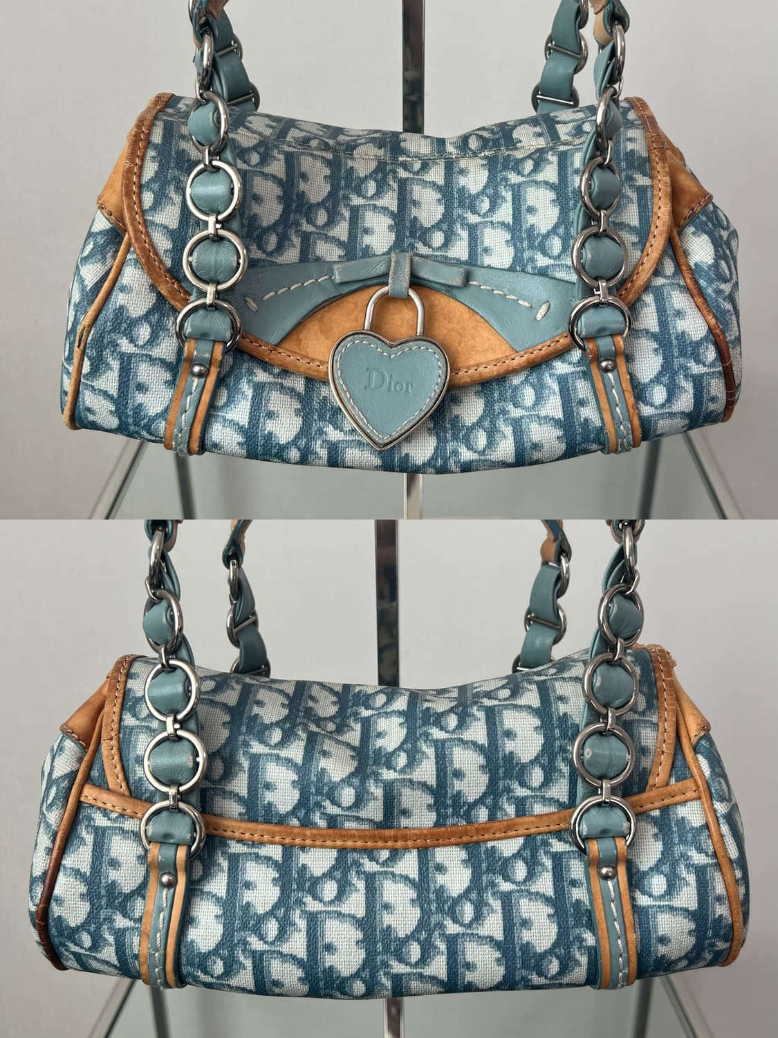 디올 로맨틱 트로터 하트 참 숄더백  상품이미지5