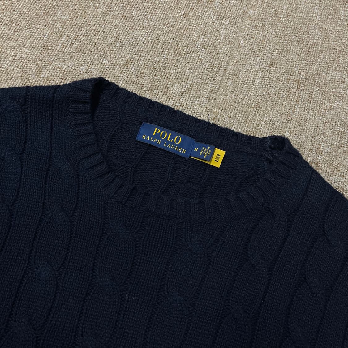 신형 폴로 랄프로렌 꽈배기 니트 상품이미지3