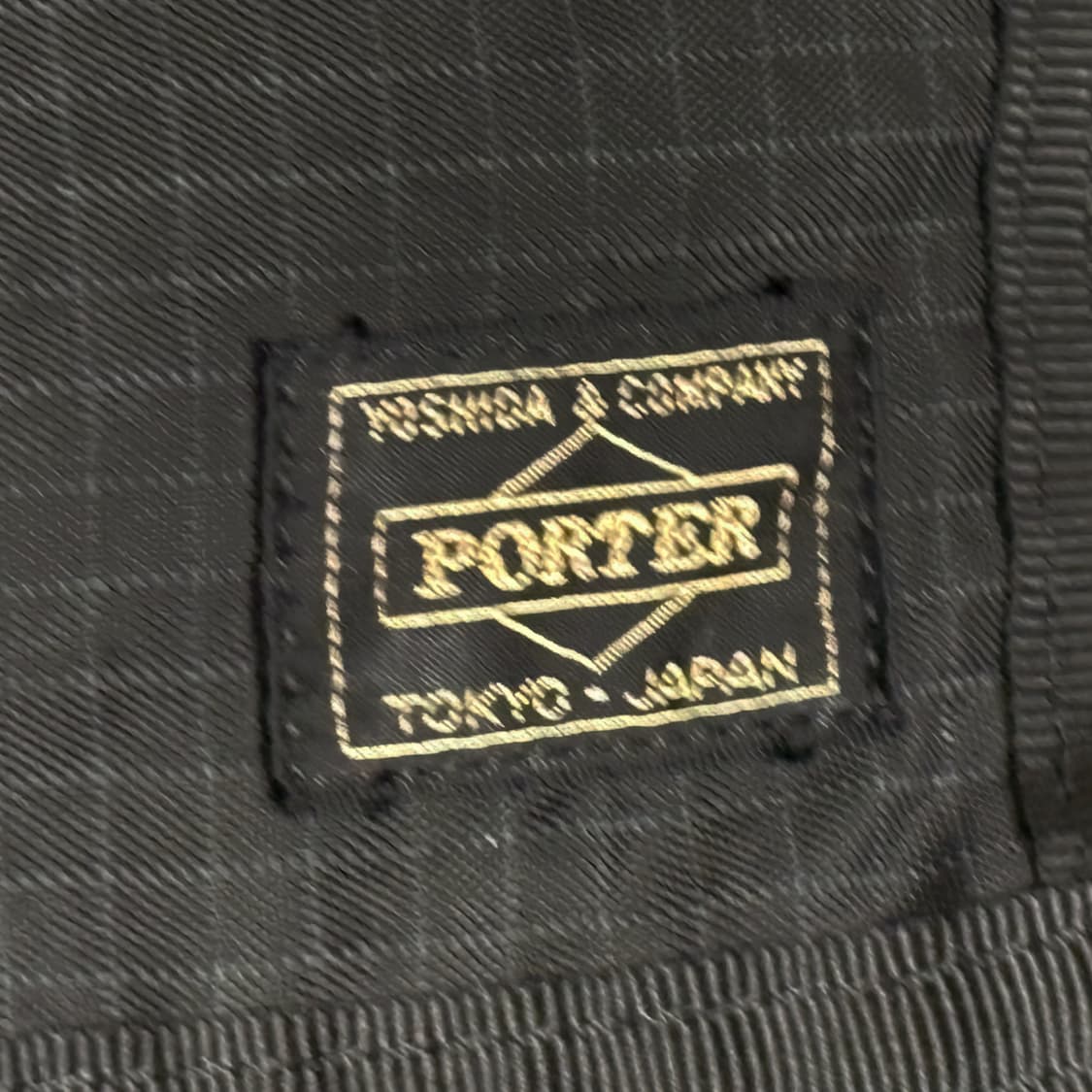 Porter 요시다포터 일본 도쿄 한정판 체크 블랙 백팩 상품이미지4