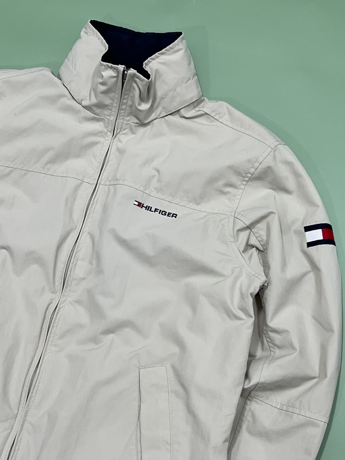 (M) 타미힐피거 자수로고 우븐 바람막이 상품이미지3