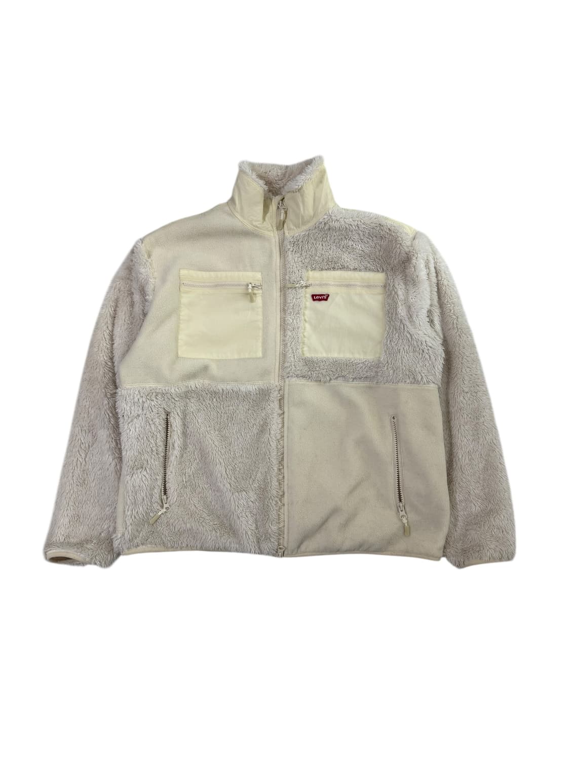 리바이스 블럭 아이보리 후리스 상품이미지5