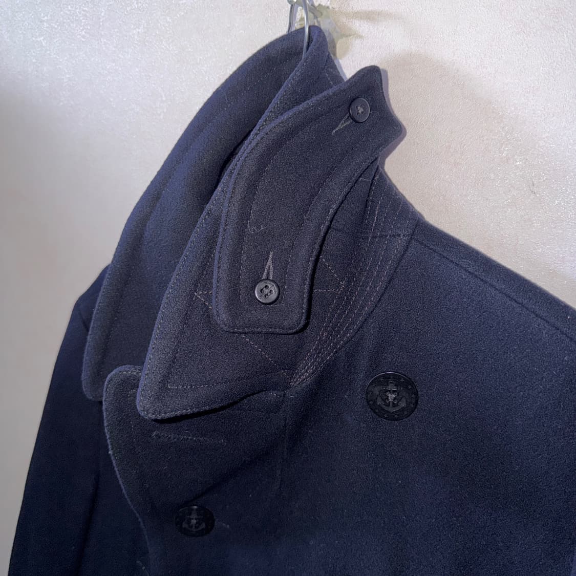 폴로 랄프로렌 해군 클레식 더블 피코트 네이비 L (남성 100) 상품이미지6