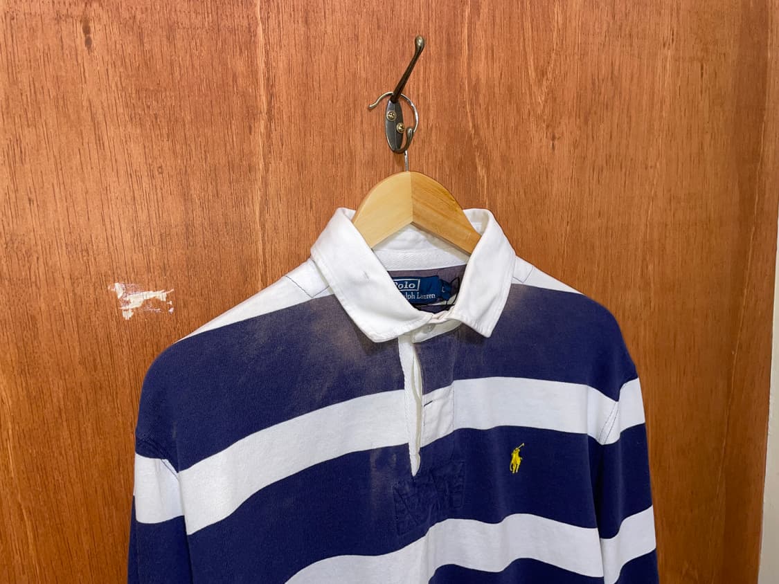 (L) POLO 폴로 랄프로렌 카라 럭비티 상품이미지2