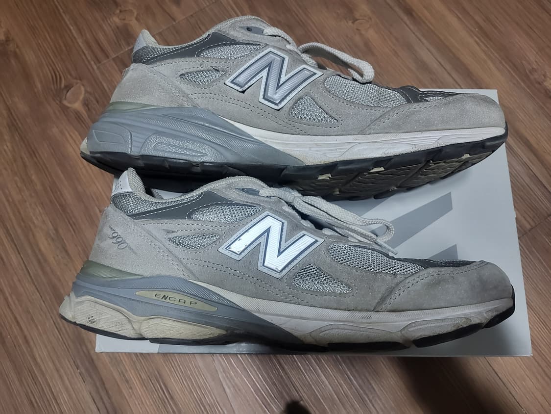 뉴발란스 990v3 그레이 280사이즈 상품이미지4