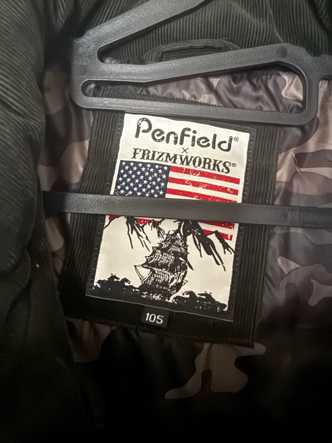 Penfield Frizmworks 콜라보 코듀로이 패딩 105 상품이미지3