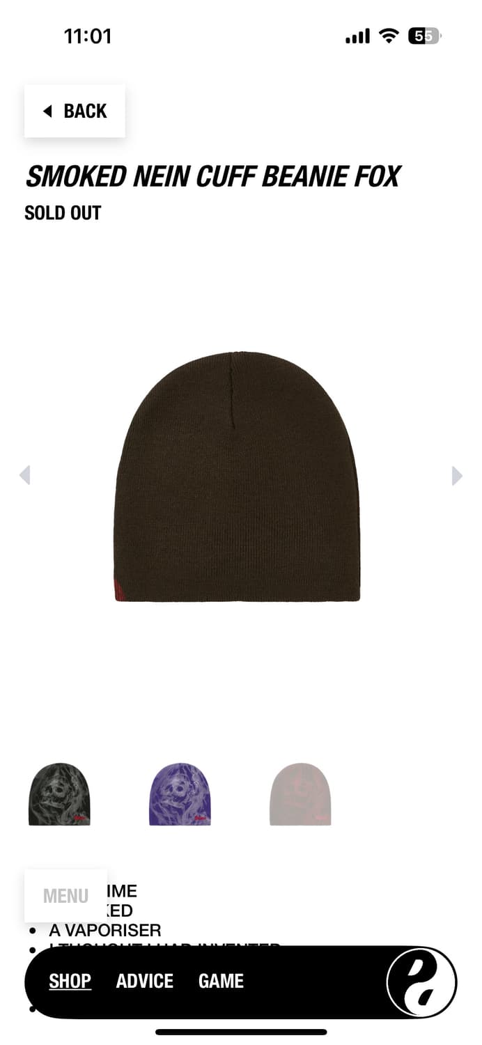 팔라스 26SS 비니 판매합니다 상품이미지2