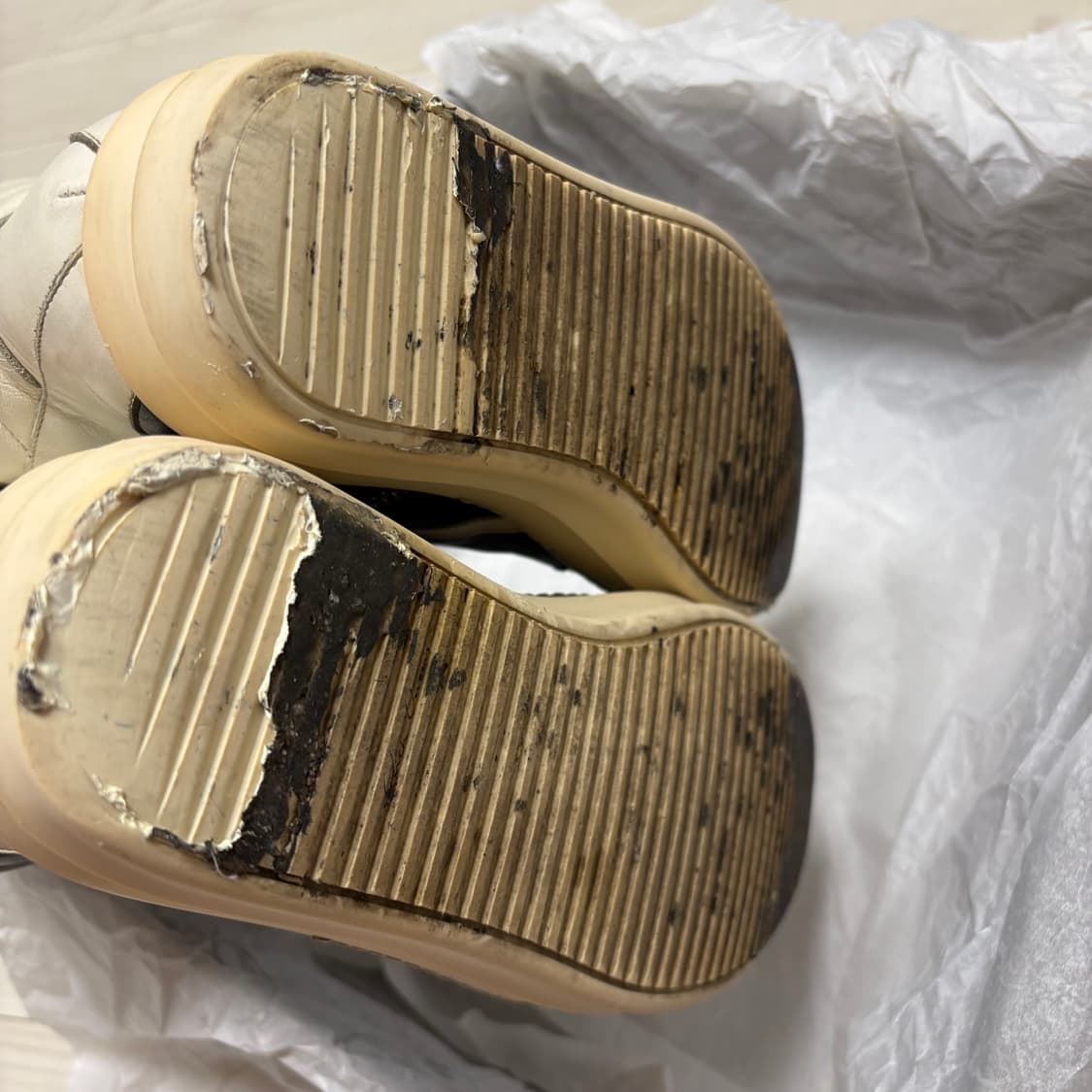 릭오웬스 지오바스켓 블랙 화이트 41 상품이미지3