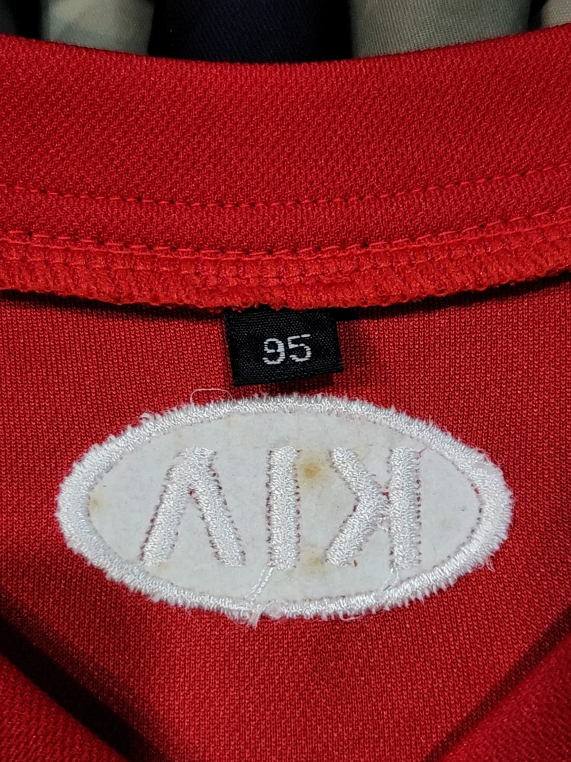 (95) 기아타이거즈 유니폼 반팔 노마킹 야구져지  상품이미지3