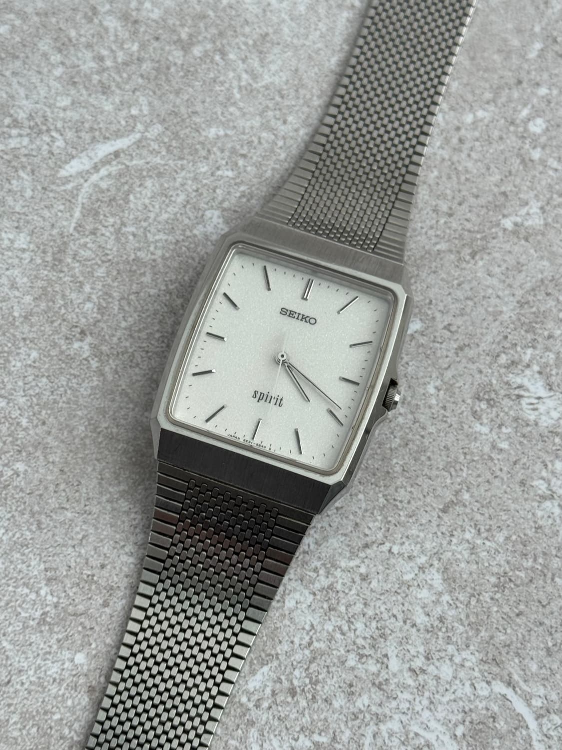 90s 빈티지 세이코 Seiko spirit square 상품이미지2