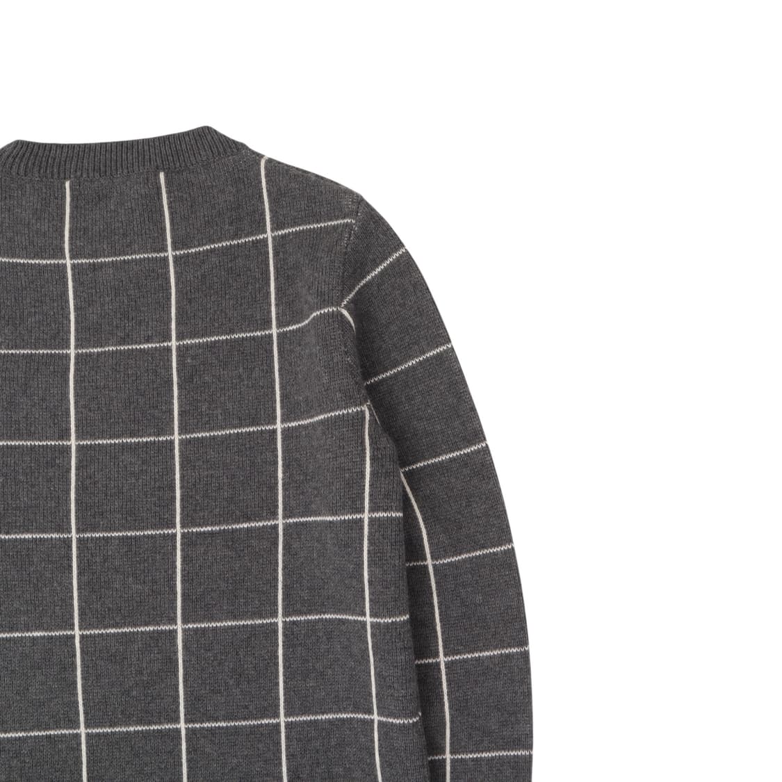 라코스테 그레이 체크 울 니트 원피스 상품이미지6