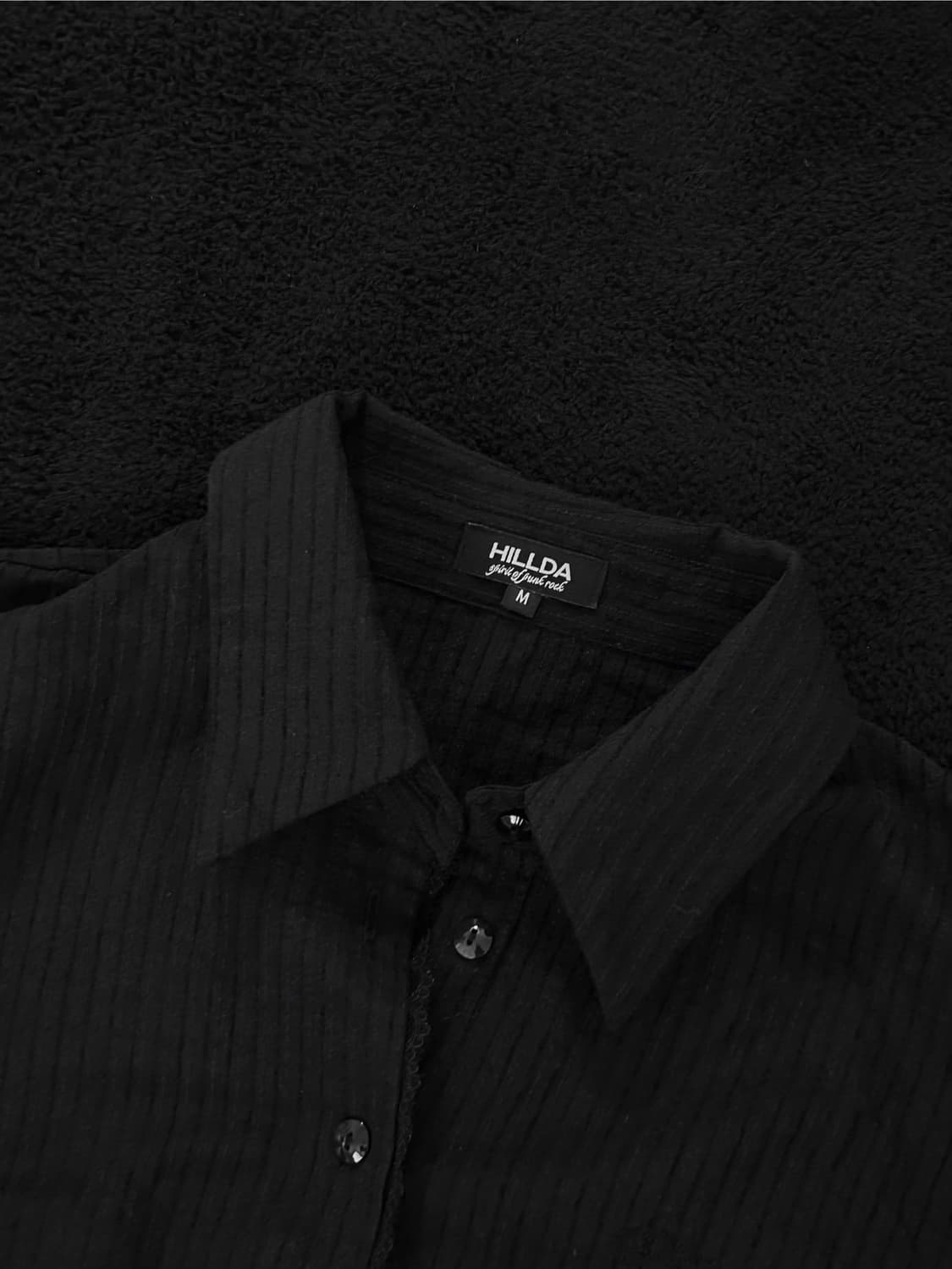 Hillda Lacy Bow Shirt 상품이미지2