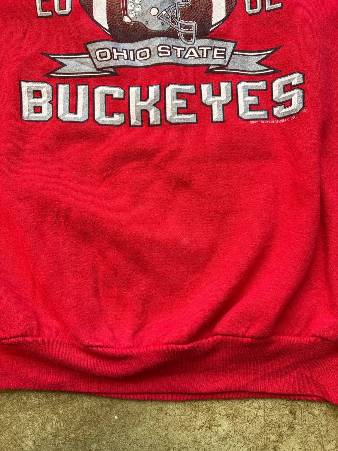 00s 헤인즈 02년 풋볼 우승 기념 스웻셔츠 상품이미지6