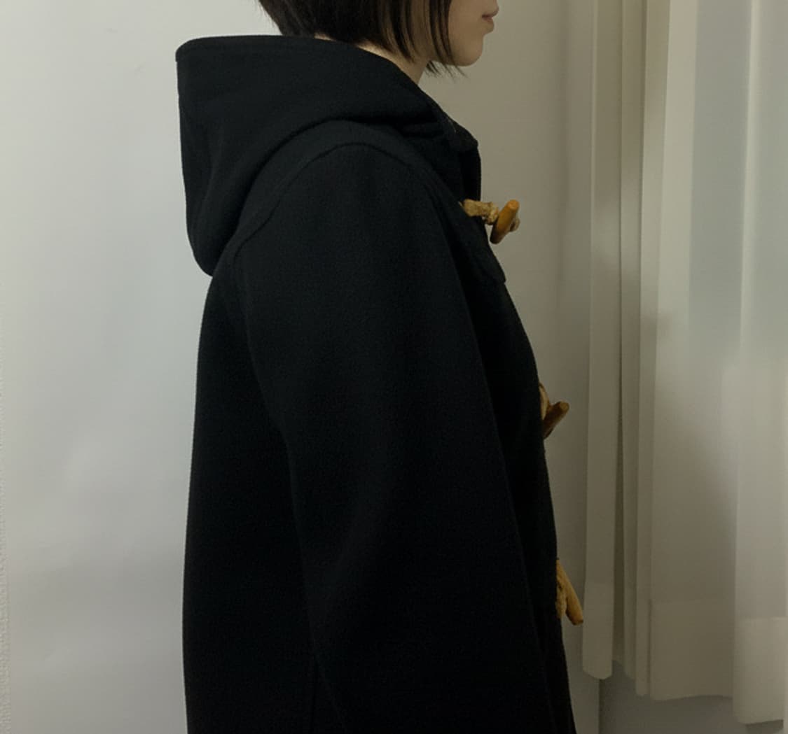 BEAMS x Fidelity 빔즈 피델리티 울 더플코트 S 상품이미지4