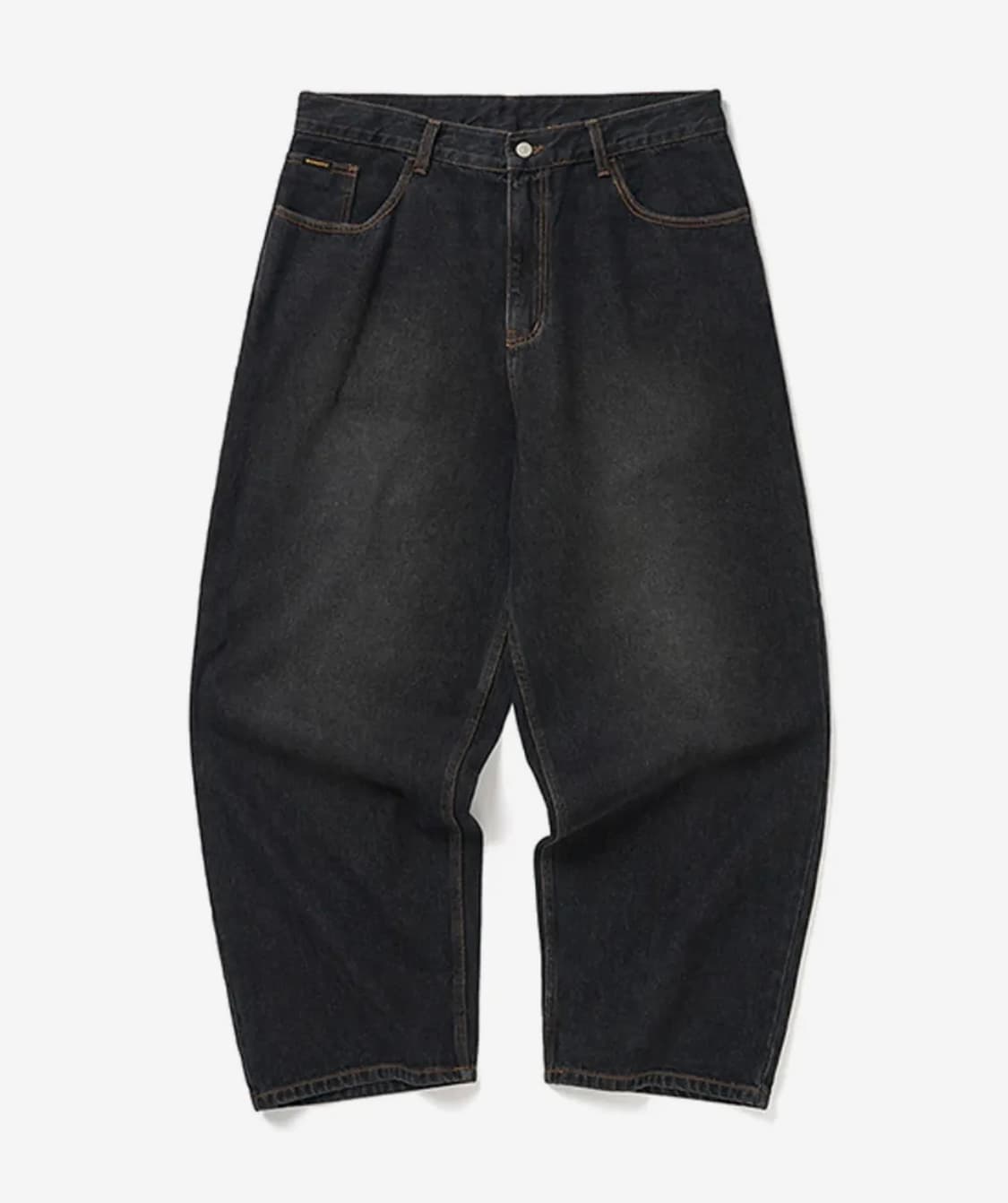DWARF DENIM PANTS (BLACK) 상품이미지2