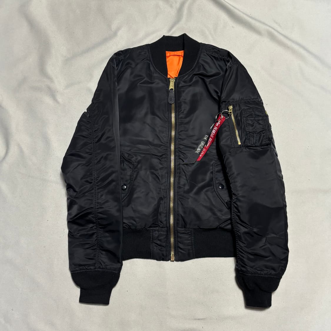 S 알파인더스트리 리버시블 ma-1 항공 점퍼 상품이미지2