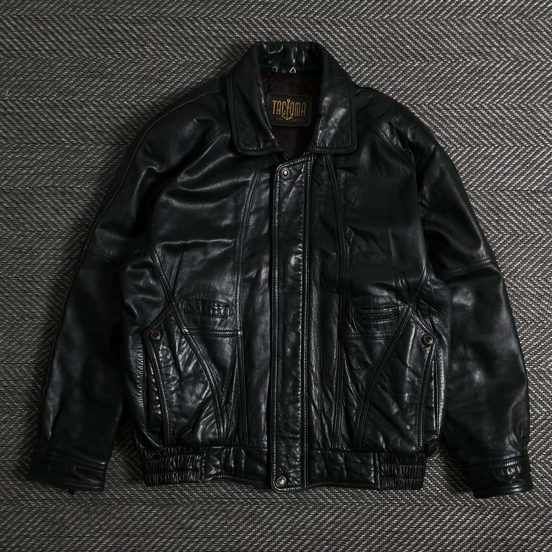 TACOMA 아카이브 빈티지 양가죽 봄버 자켓y 2958 상품이미지2