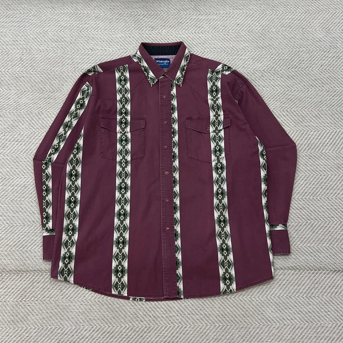 랭글러 웨스턴 워크셔츠 r3210 상품이미지1