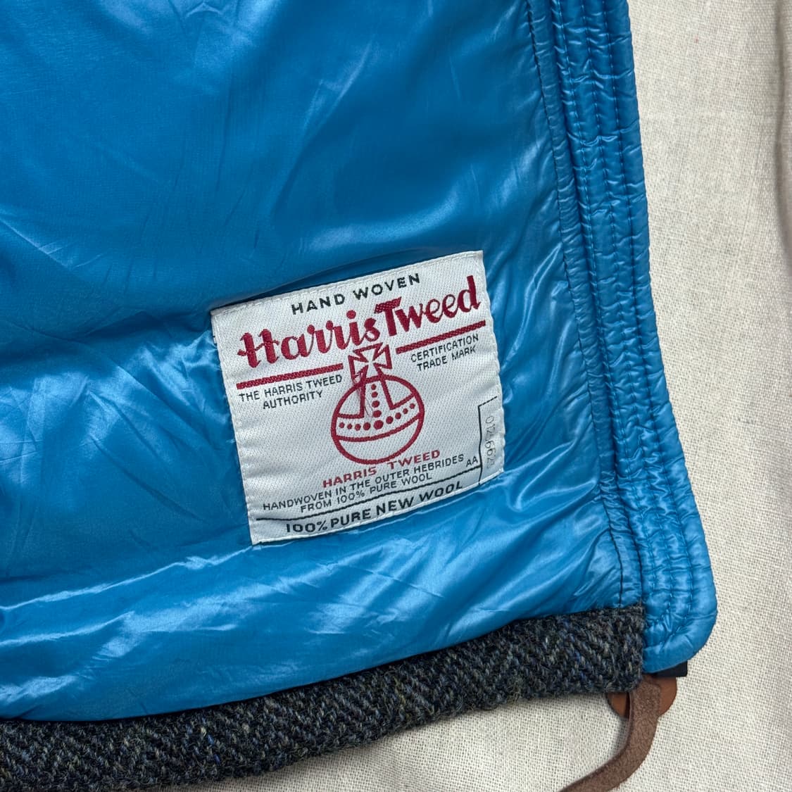 노스페이스 해리스트위드 헤링본 베스트 패딩조끼 L 상품이미지6