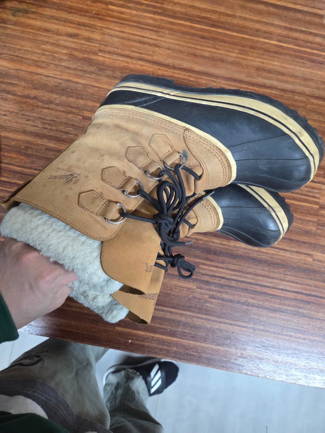 Danner 양털 가죽 방한 덕부츠 265 270  상품이미지7