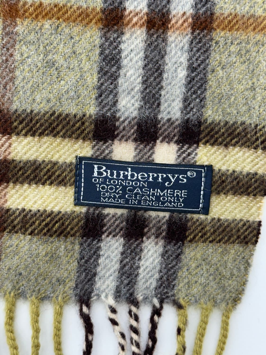 버버리 캐시미어 머플러 상품이미지6