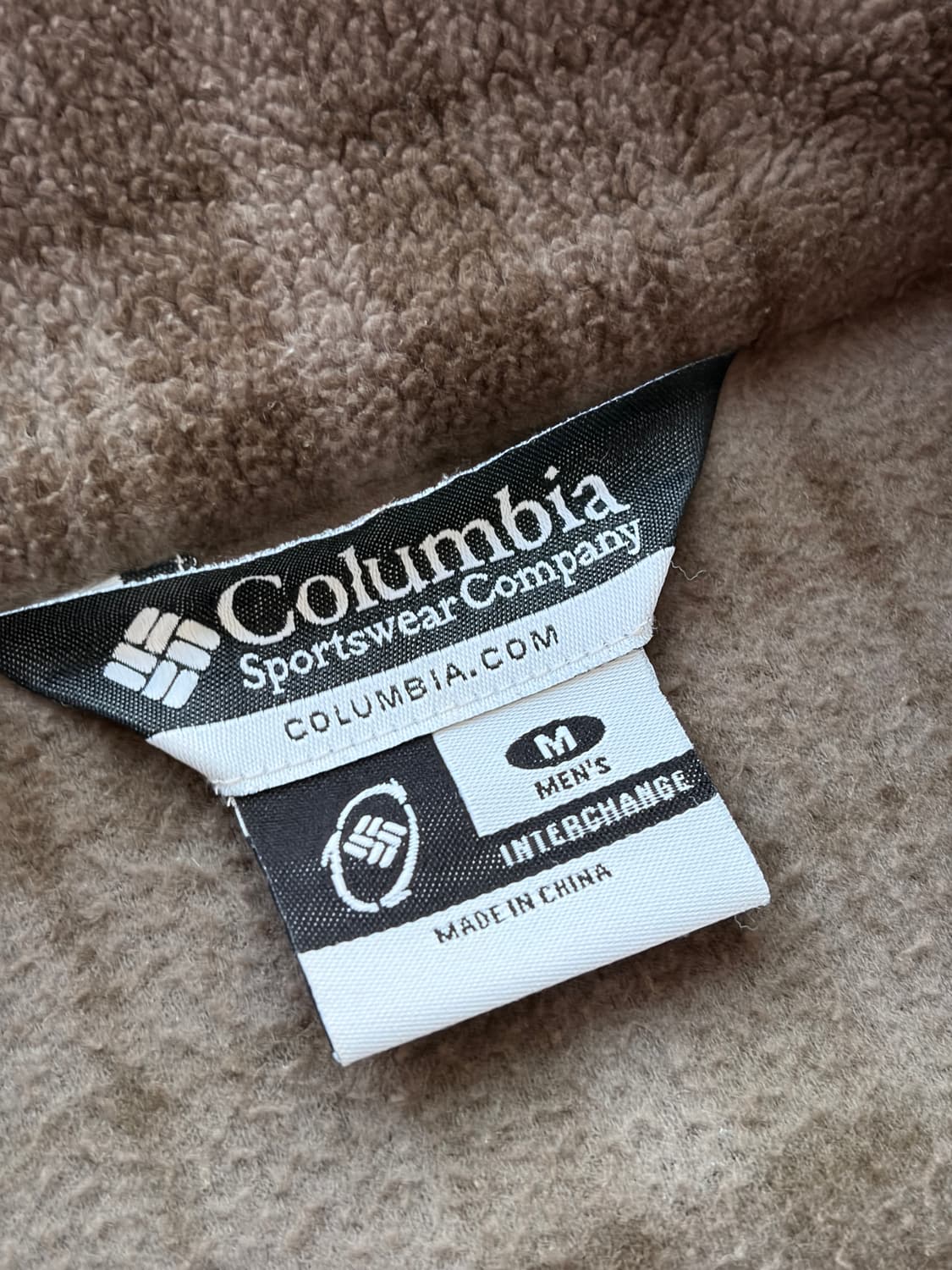 COLUMBIA 컬럼비아 브라운 체크 신칠라 플리스 100 상품이미지7