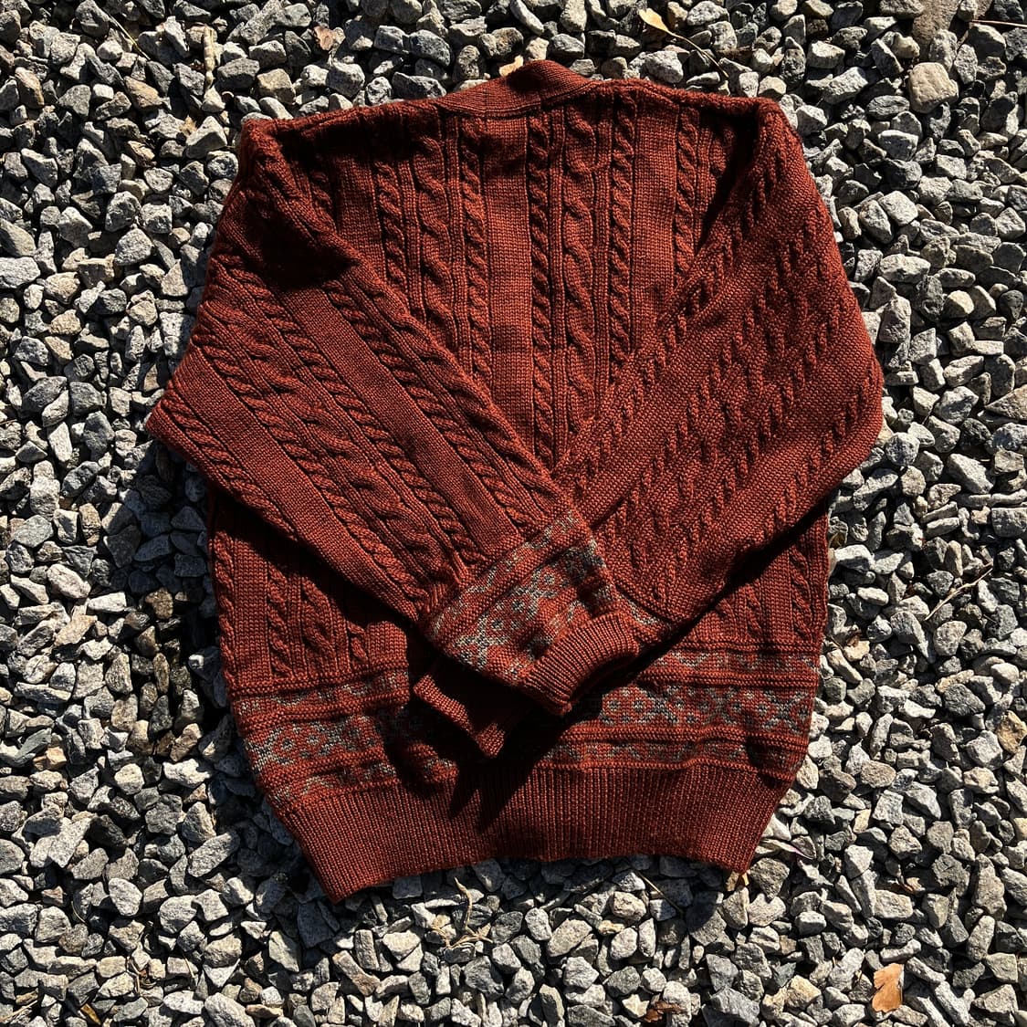 일본 빈티지 울 100 빈티지 가디건 (실측확인) 상품이미지8