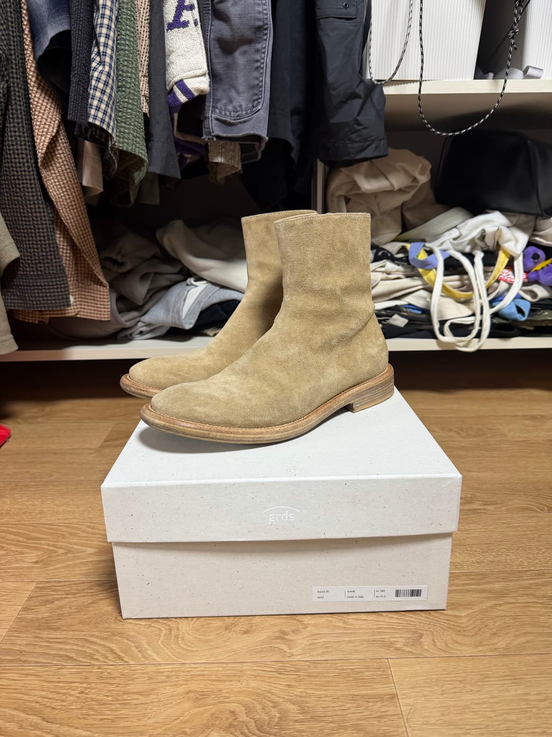 그라더스 부츠 01 샌드 상품이미지1